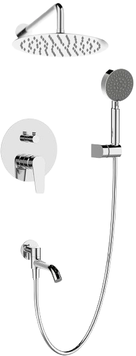 

Душевой комплект BelBagno Ancona ANCONA-VDSET-CRM хром, С ВНУТРЕННЕЙ ЧАСТЬЮ