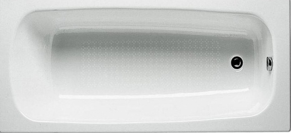 Чугунная ванна Roca Continental 170x70 см (21291100R), цвет белый - фото 1