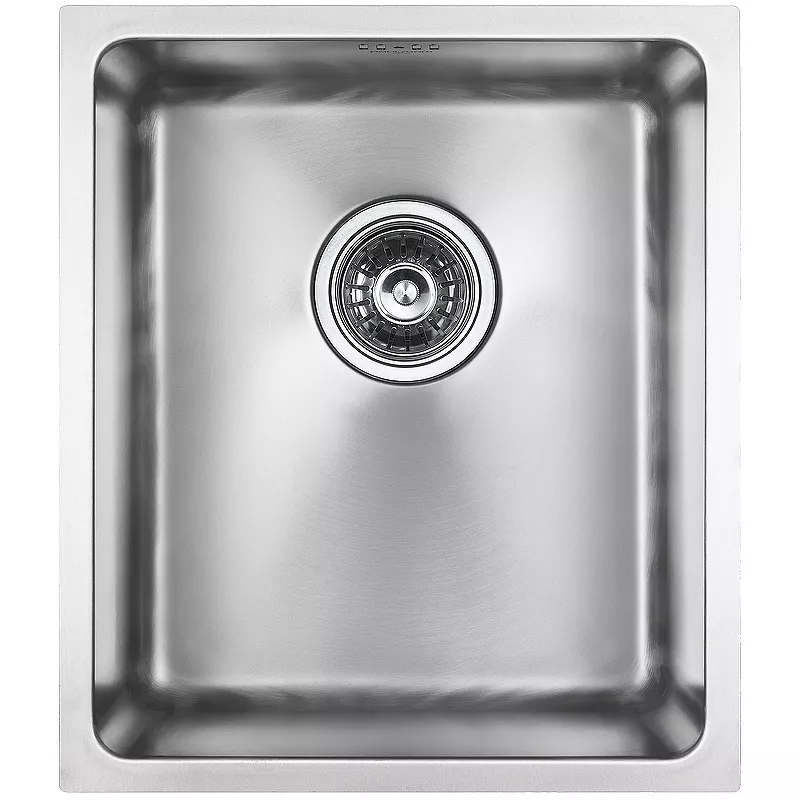 

Мойка кухонная Paulmark Vista PM904438-BS брашированная нержавеющая сталь