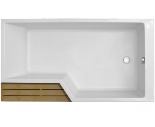 Акриловая ванна Jacob Delafon  160x90 см (E6D000R-00), цвет белый - фото 1