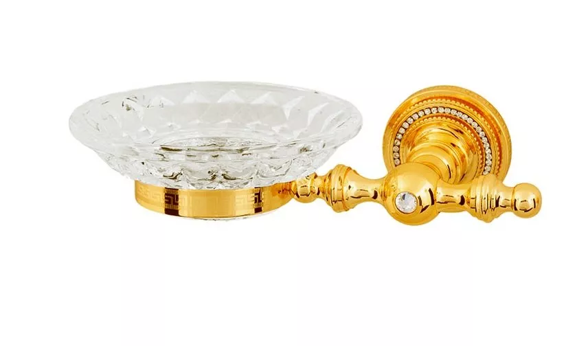 

Мыльница подвесная Boheme Imperiale золото с кристаллами Swarovski