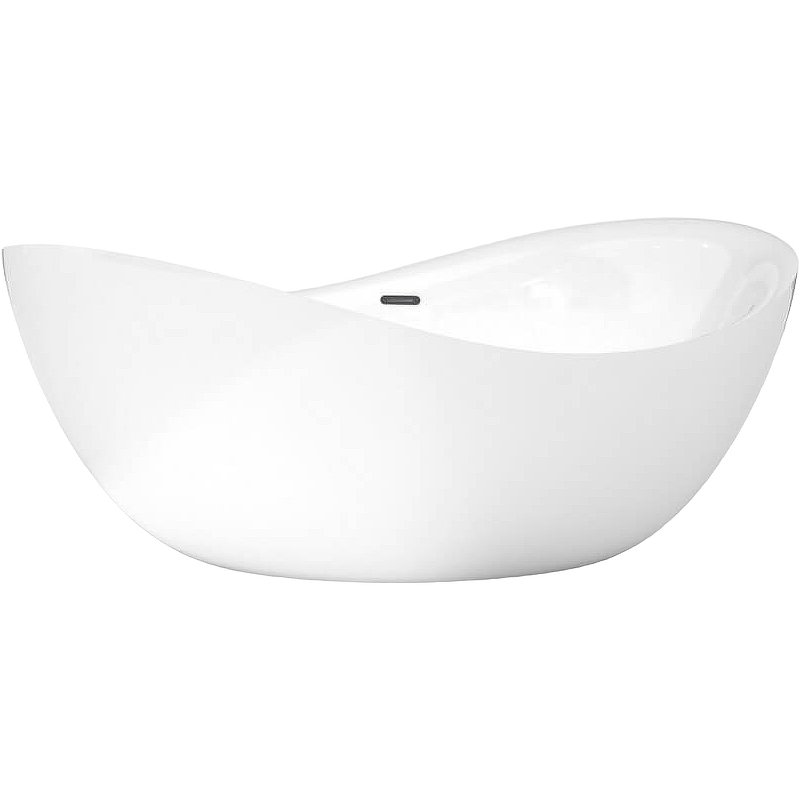 Акриловая ванна Black&White Swan 180х90 белая без гидромассажа