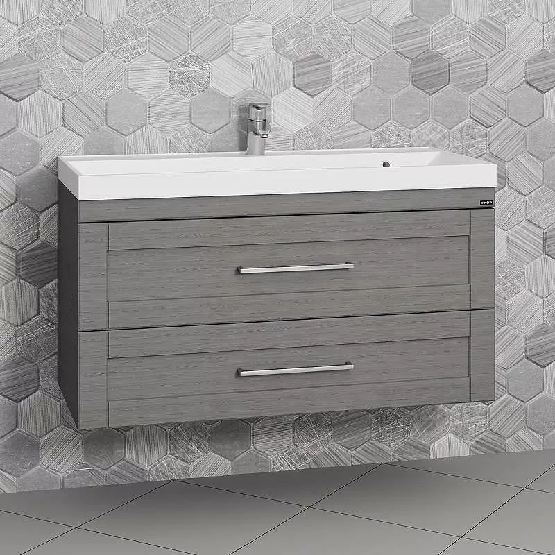 

Тумба с раковиной Санта Венера 100 серый