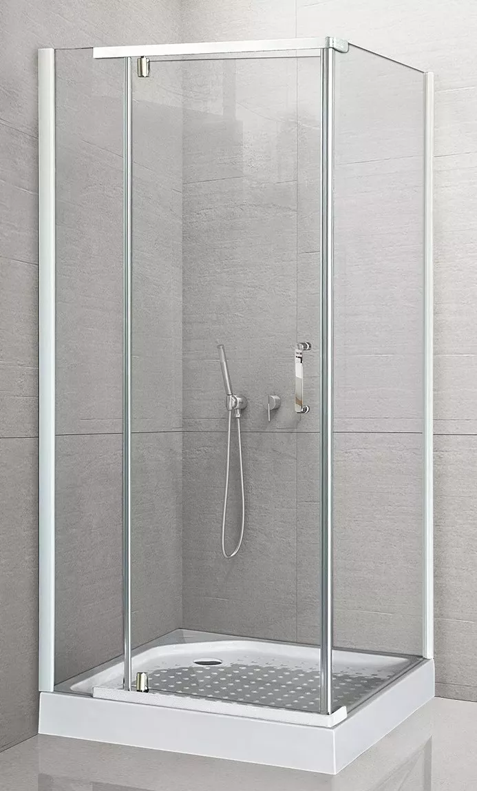 

Душевой угол Royal Bath HPV 80х80 профиль белый стекло прозрачное