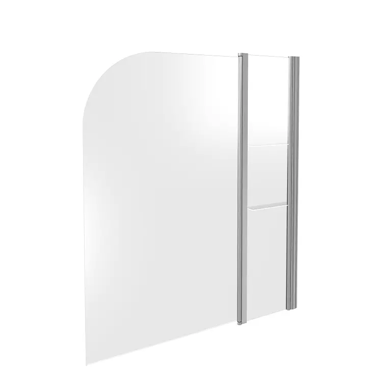 

Шторка на ванну Good Door Screen 100х140 профиль хром стекло прозрачное