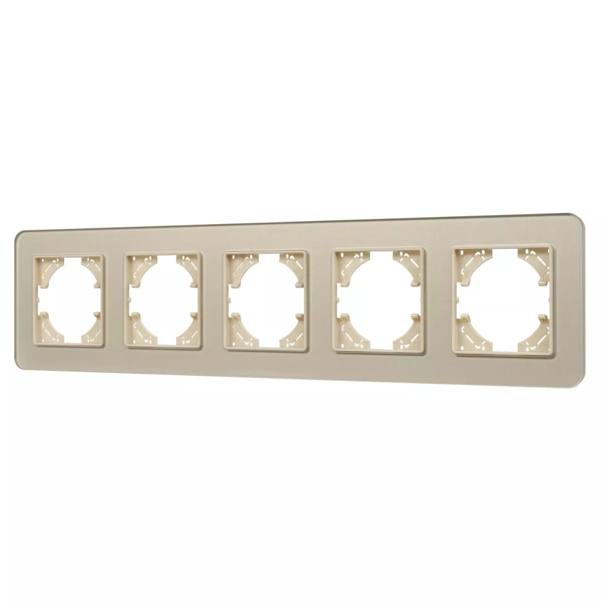 

Рамка на 5 постов стеклянная Arlight FRM-OMALI-SFGS-5-GD 049723