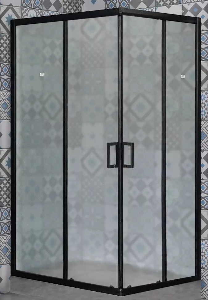 

Душевой уголок Royal Bath HPD 75x95 профиль черный стекло матовое