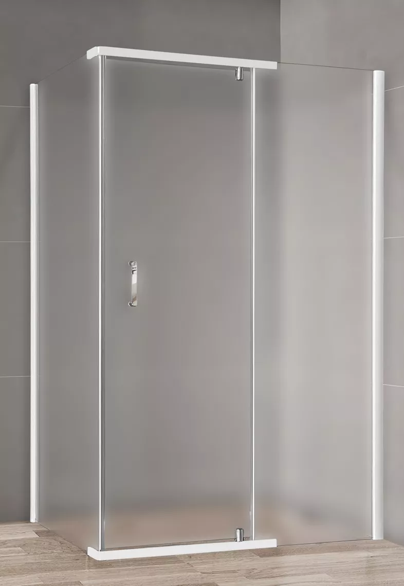 

Душевой уголок Royal Bath HPVD 80х100 профиль белый стекло матовое