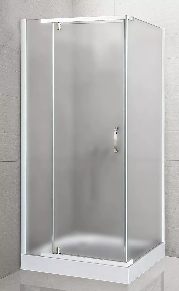 

Душевой уголок Royal Bath HPV 80х80 с поддоном профиль белый стекло матовое