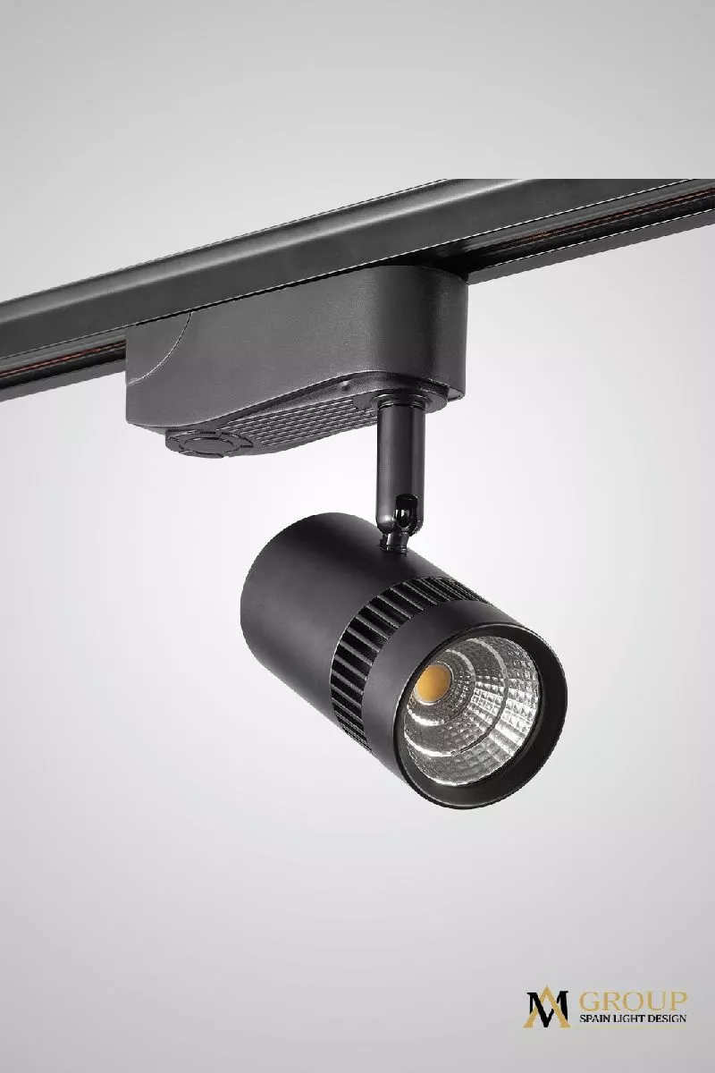 

Трековый однофазный светильник AM Group AM230-7W BK 4000K