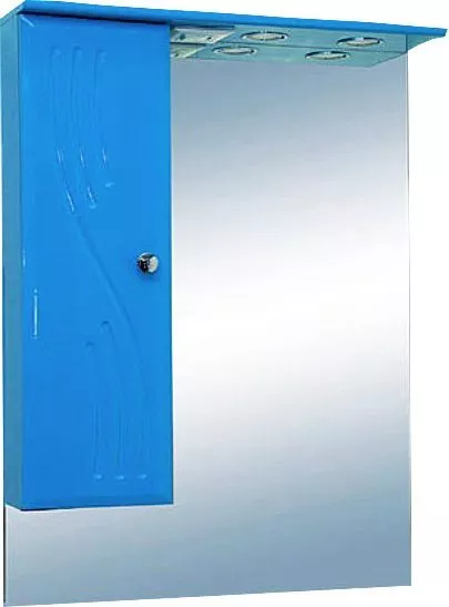 

Зеркало Misty Мисти 60 голубой L