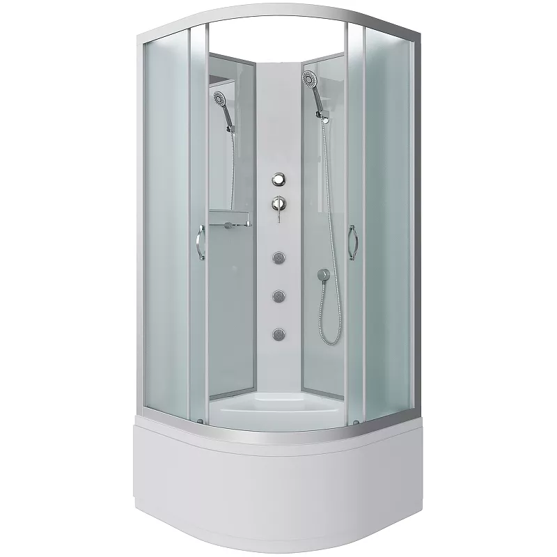 

Душевая кабина Niagara Classic NG-2309-14BKG 100x100 см, с гидромассажем