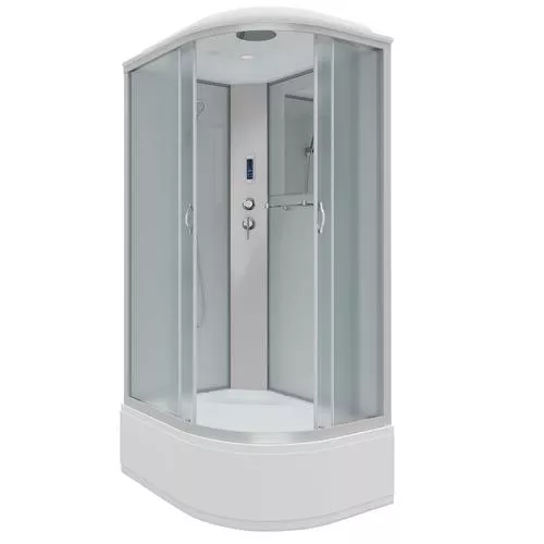 

Душевая кабина Niagara Classic 120х80 хром левая стекло матовое