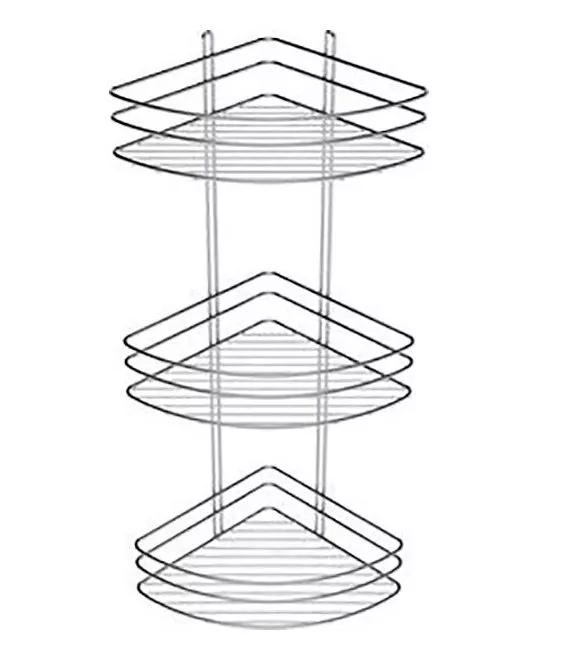 

Grampus GR-820-3 полка углова трехэтажная хром