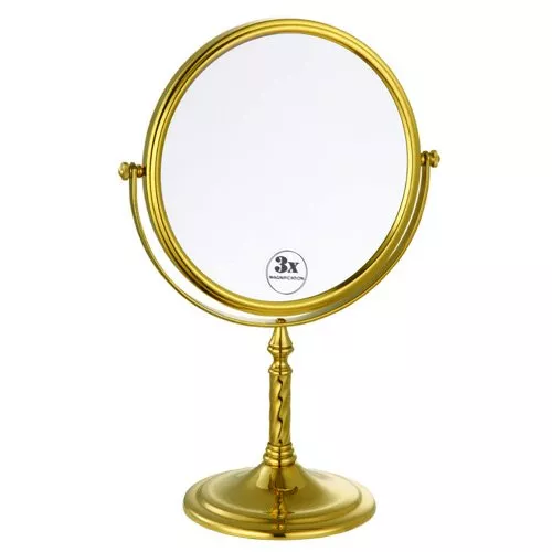 Зеркало косметическое Boheme Imperiale золотое глянцевое