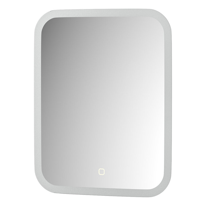 Зеркало с матированием и LED-подсветкой 15W (40x50 cm) (Сенсорный выключатель) (Нейтральный белый свет) (DEFESTO)
