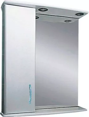 

Зеркало-шкаф Misty Астра 60 L с подсветкой, белый
