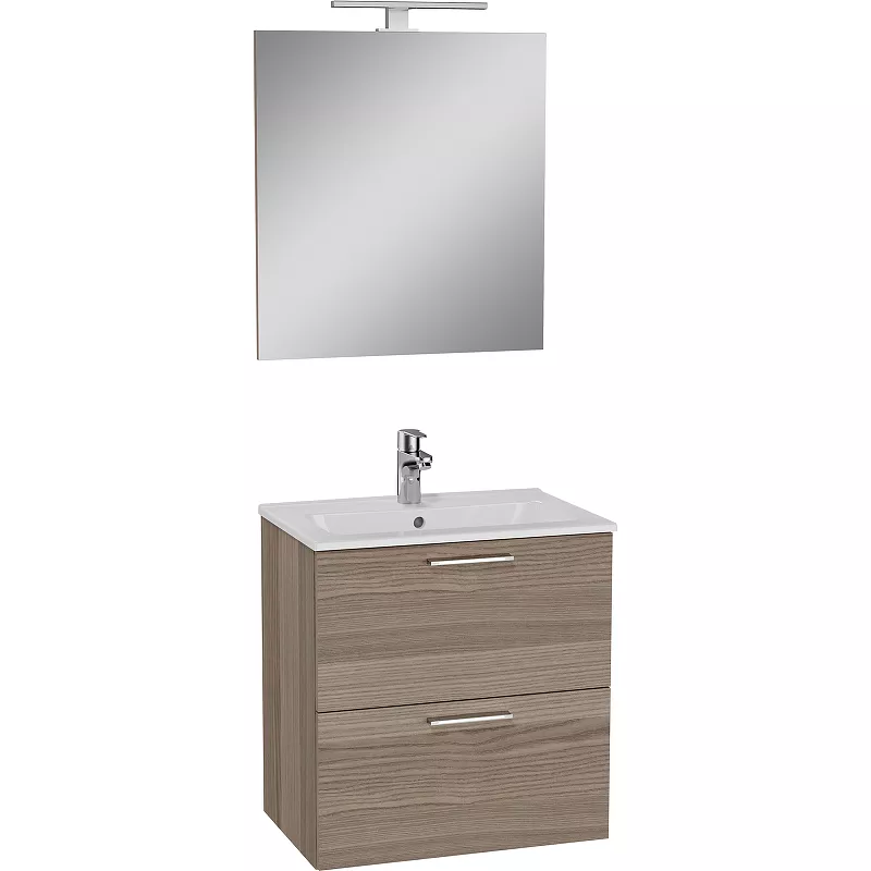 

Комплект мебели для ванной Vitra Mia 60 с ящиками светлое дерево