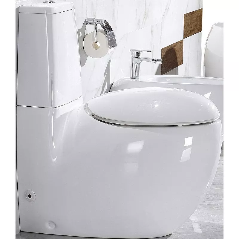 

Унитаз-компакт Ceramalux белый, глянцевый (2451)