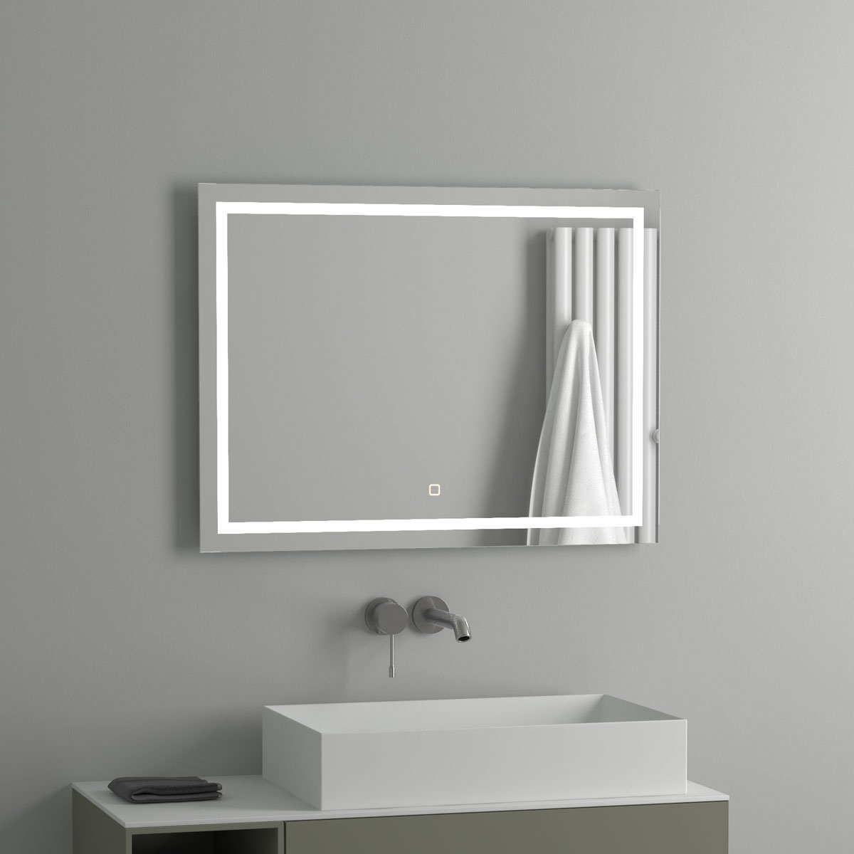 

Зеркало Evoform Ledline BY 2435 80х60