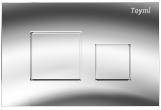 

Кнопка смыва Teymi Kati T70701CH хром глянец
