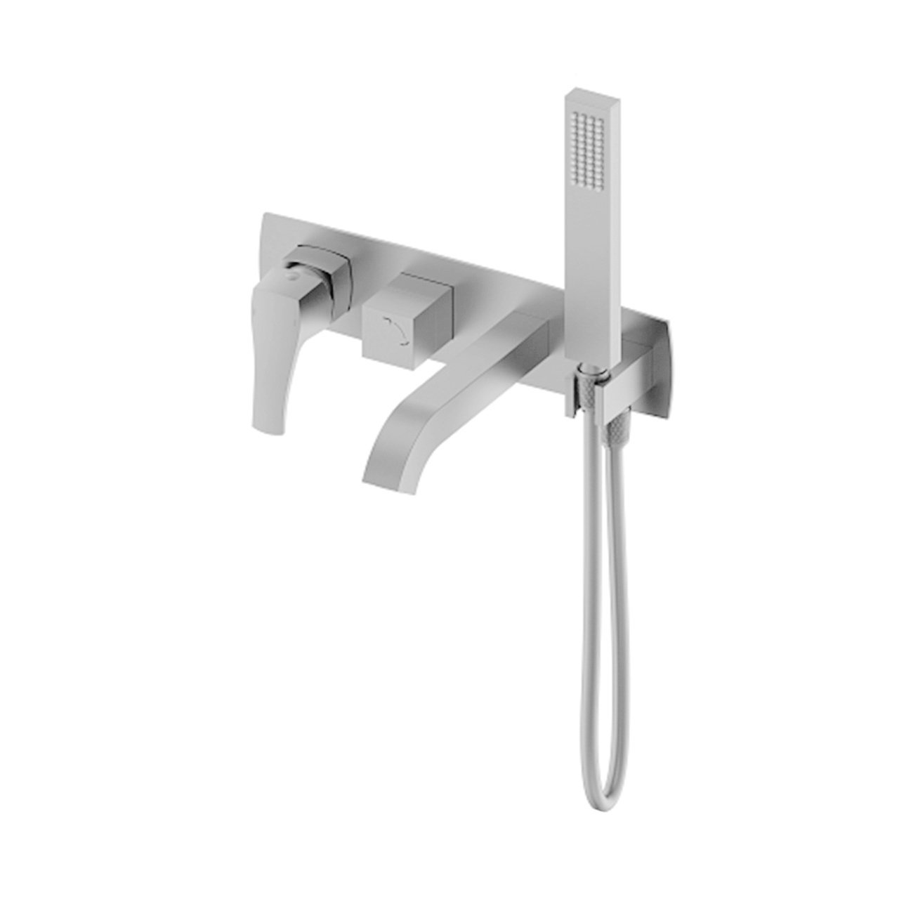 

Встраиваемый смеситель для душа и ванны Wonzon & Woghand Flex WW-88889072-BN С ВНУТРЕННЕЙ ЧАСТЬЮ, брашированный никель