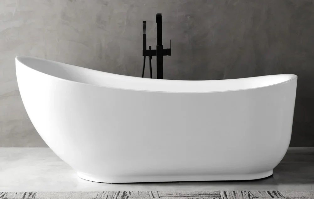 Акриловая ванна Abber AB9288, цвет белый - фото 1