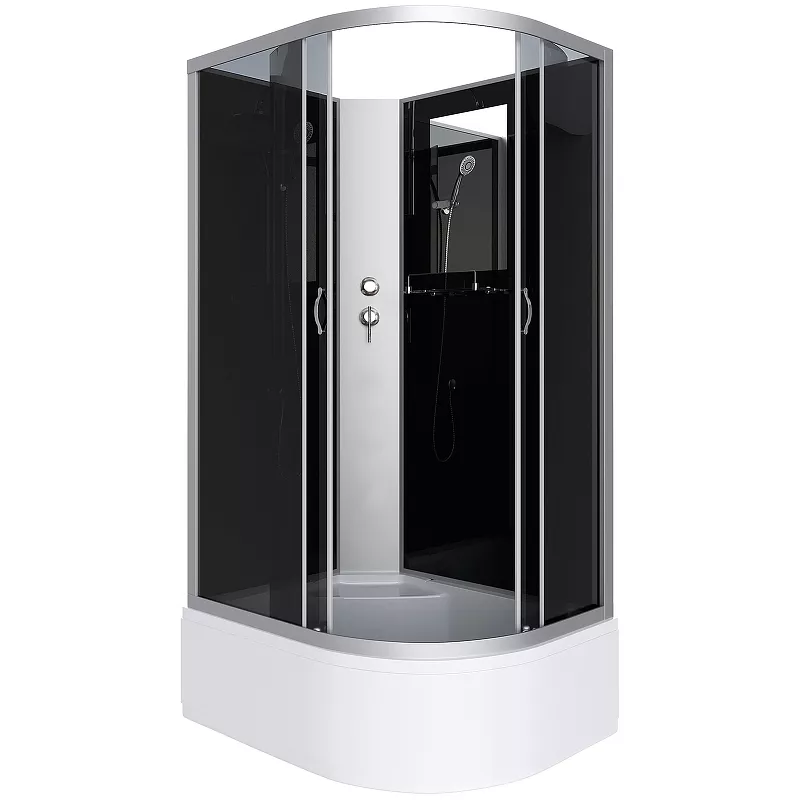 

Душевая кабина Niagara Classic 120х80 хром левая стекло тонированное