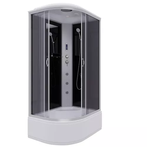 

Душевая кабина Niagara Classic 120х80 хром стекло тонированное с гидромассажем