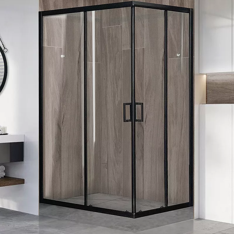 

Душевой уголок Royal Bath HPD 110х80 профиль черный стекло прозрачное