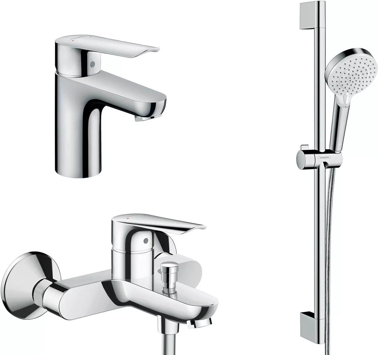 

Душевой комплект Hansgrohe SET Logis E 70 a