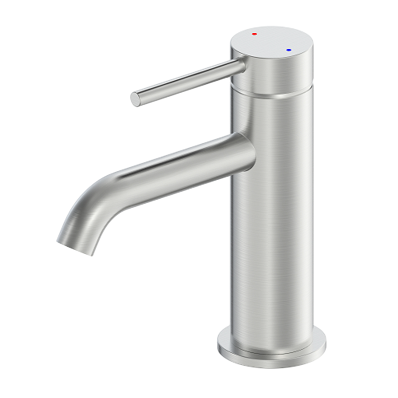 

Смеситель для раковины Wonzon & Woghand Stick WW-88139017-BN брашированный никель