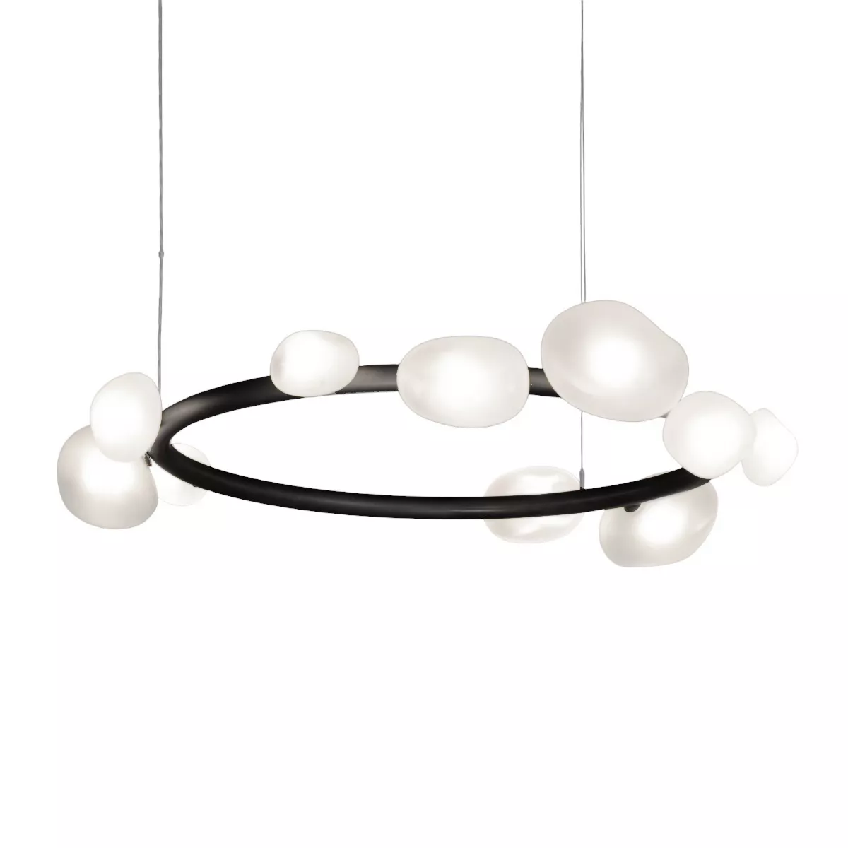 

Подвесная люстра Delight Collection Matter 5055P/D910 black/white