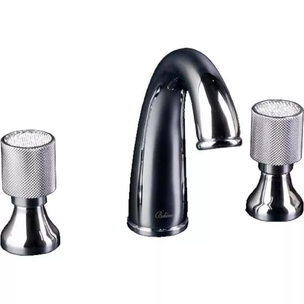 

Смеситель для раковины Boheme Royal Cristal хром