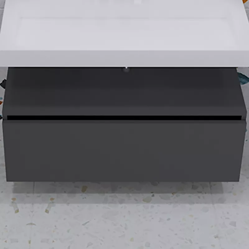 

Тумба Armadi Art Flat Valessi Uno-S 100 антрацит матовый