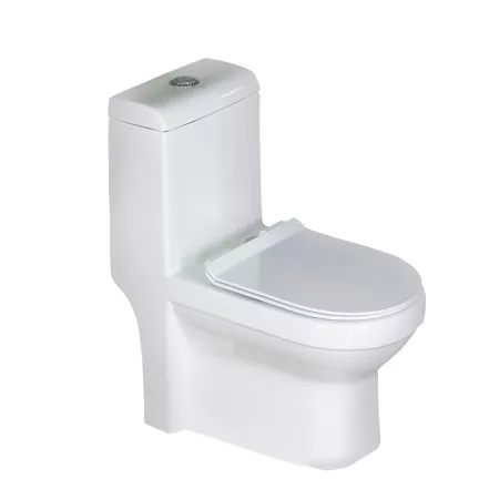 

Напольный унитаз-моноблок Melana белый с сиденьем микролифт