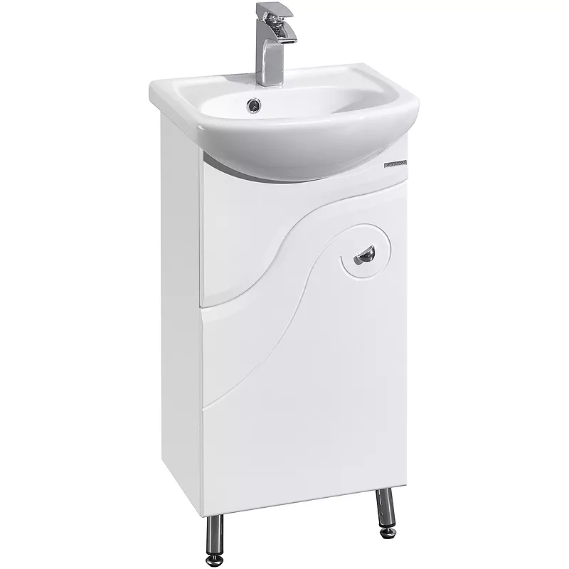 

Тумба с раковиной Aquaton Колибри 41 L белый