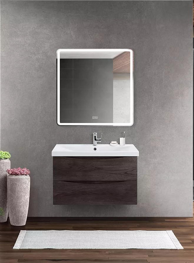 

Комплект мебели Belbagno Marino-Cer 100 темное дерево