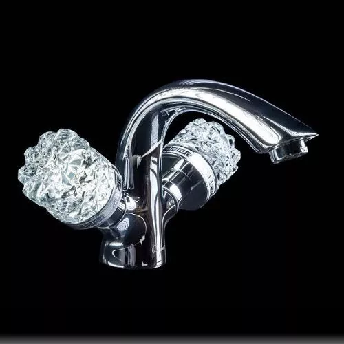 

Смеситель для раковины Boheme crystal хром глянцевый