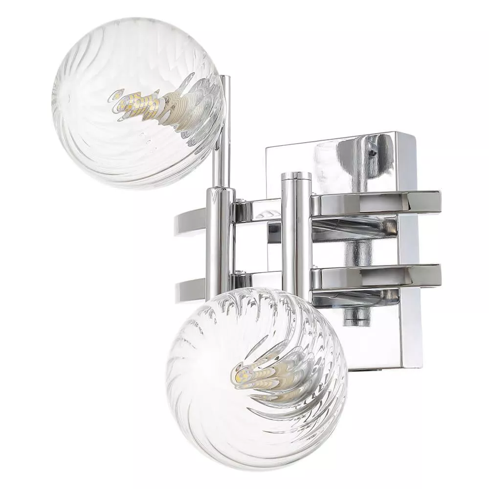 

Бра Crystal Lux Luxury AP2 Chrome