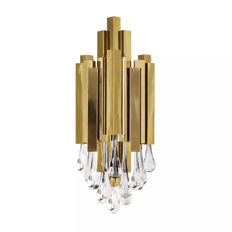 

Настенный светильник Delight Collection Trump KM0988W-3 gold