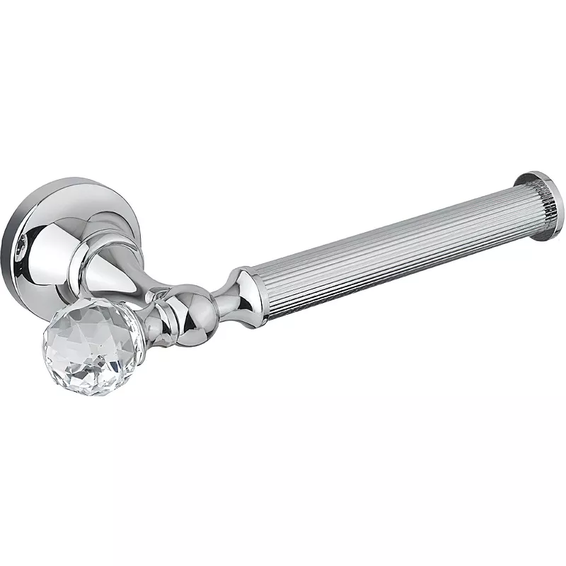 

Держатель туалетной бумаги Cezares Olimp хром с кристаллом Swarovski