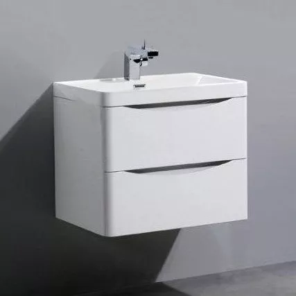 

Тумба для комплекта BelBagno Ancona-N 60 bianco lucido подвесная
