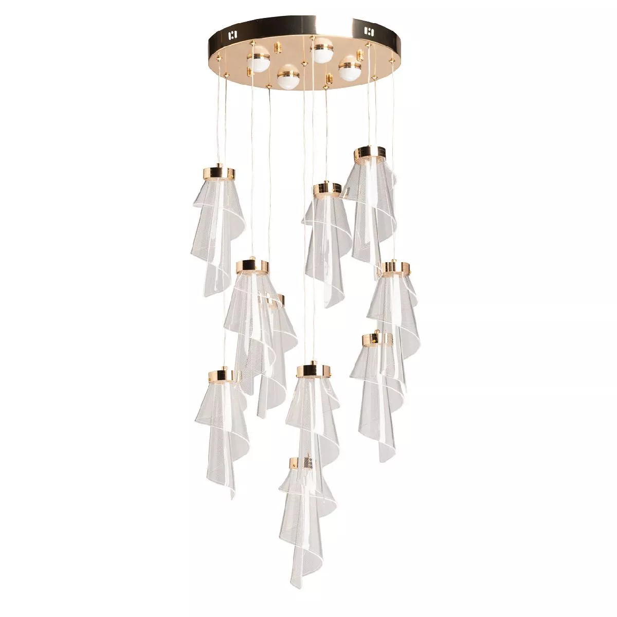 

Каскадная люстра De Markt Конти 488013110