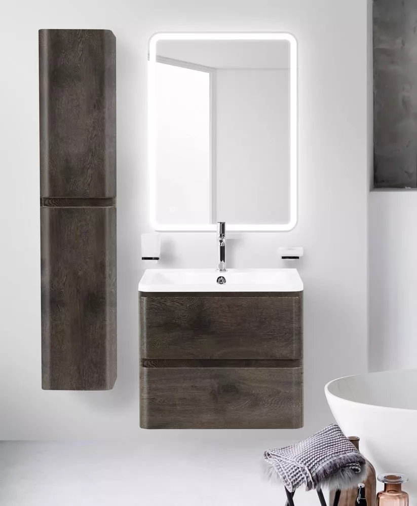 

Комплект мебели BelBagno Albano 70 темное дерево