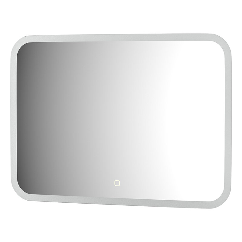Зеркало с матированием и LED-подсветкой 21W (70x50 cm) (Сенсорный выключатель) (Нейтральный белый свет) (DEFESTO)