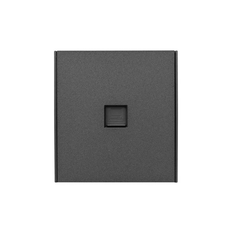 Розетка STRONG компьютерная RJ45 кат6 с/у графит KRANZ KR-78-0724-6