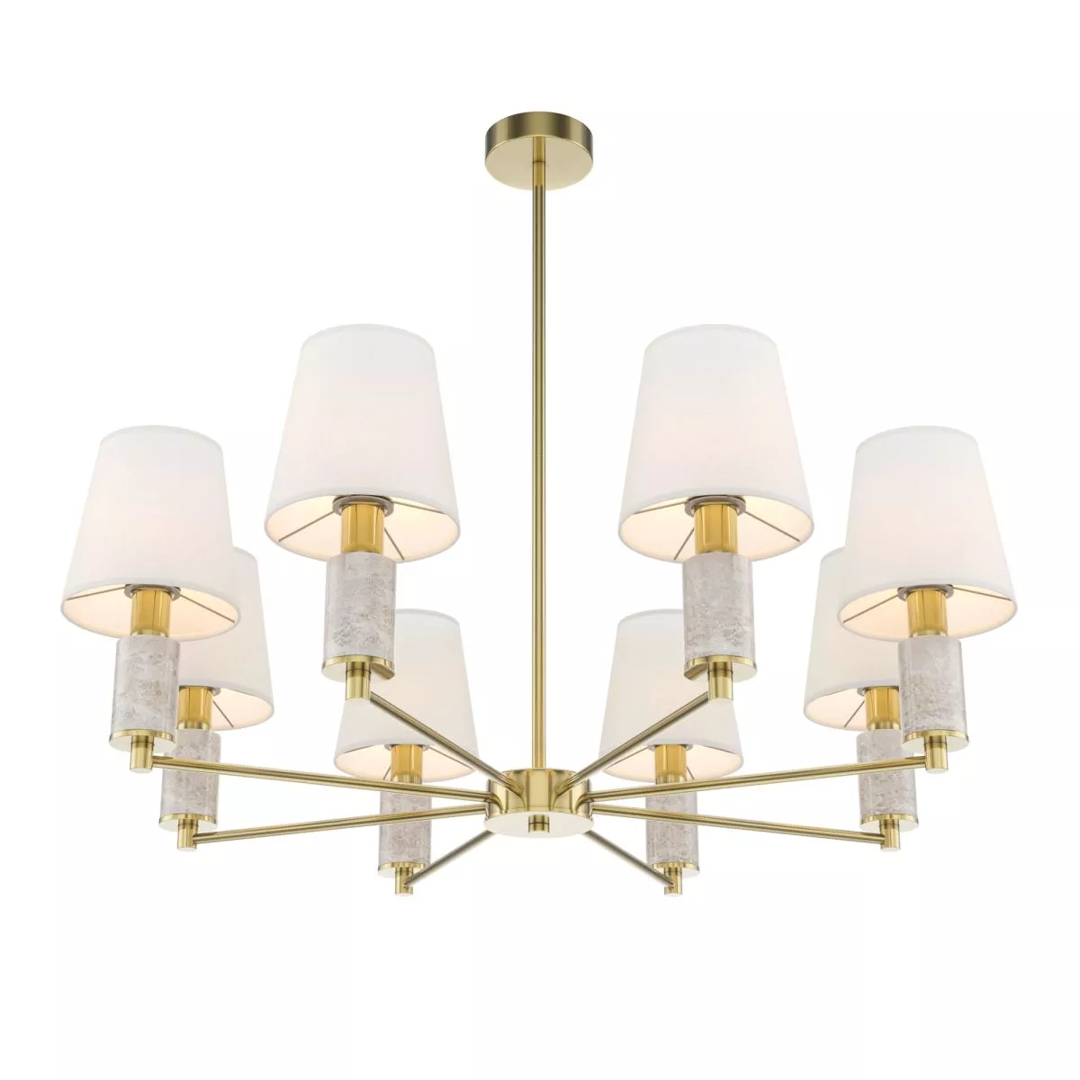 

Люстра на штанге Maytoni Lira MOD483PL-08BS