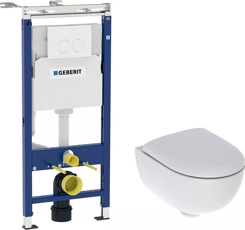 

Комплект Geberit Renova Compact 500.122.TC.R, Белый