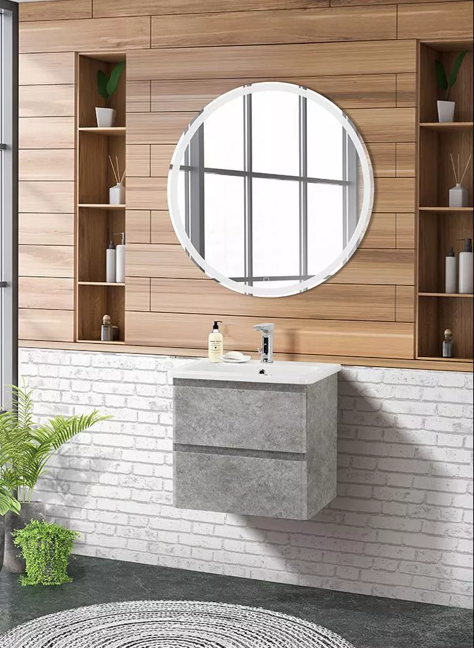 

Комплект мебели BelBagno Albano 60 серый